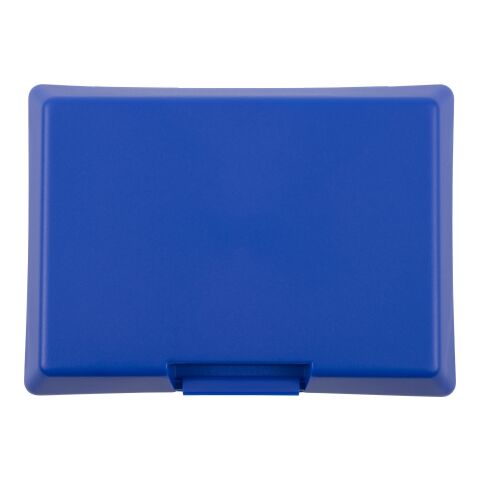 Lunch box en plastique. bleu cobalt | sans marquage | non disponible | non disponible