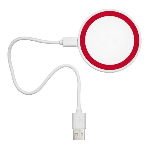 Chargeur à induction blanc/rouge | sans marquage | non disponible | non disponible