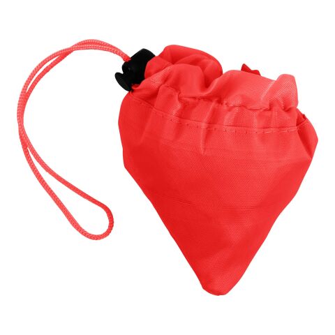 Sac shopping pliable rouge | sans marquage | non disponible | non disponible
