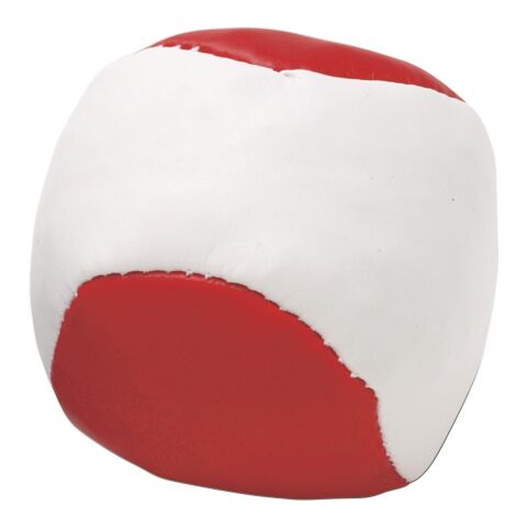 Balle anti-stress bicolore rouge | sans marquage | non disponible | non disponible