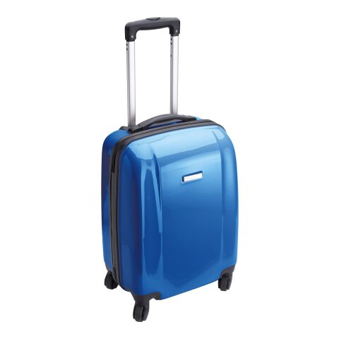 Trolley avec coque rigide en ABS. bleu cobalt | sans marquage | non disponible | non disponible