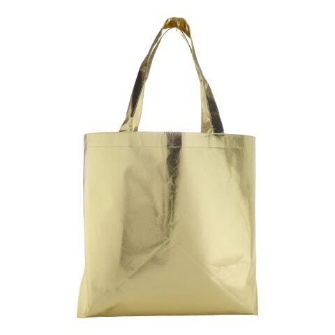 Sac shopping en non-tissé laminé or | sans marquage | non disponible | non disponible