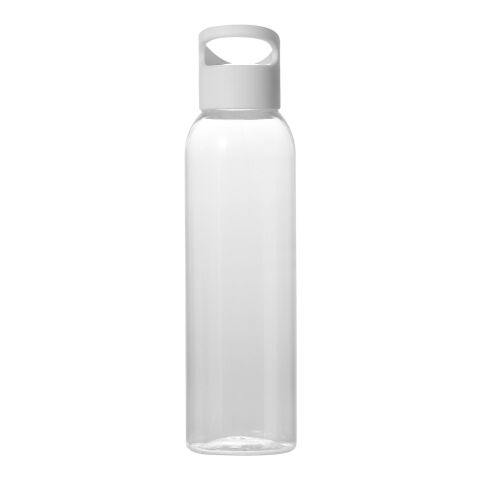 Bouteille en plastique transparent coloré - 650 ml blanc | sans marquage | non disponible | non disponible