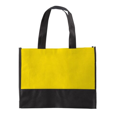 Sac shopping en non-tissé jaune | sans marquage | non disponible | non disponible