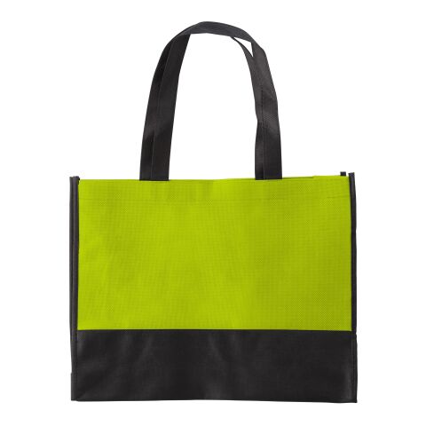 Sac shopping en non-tissé vert lime | sans marquage | non disponible | non disponible