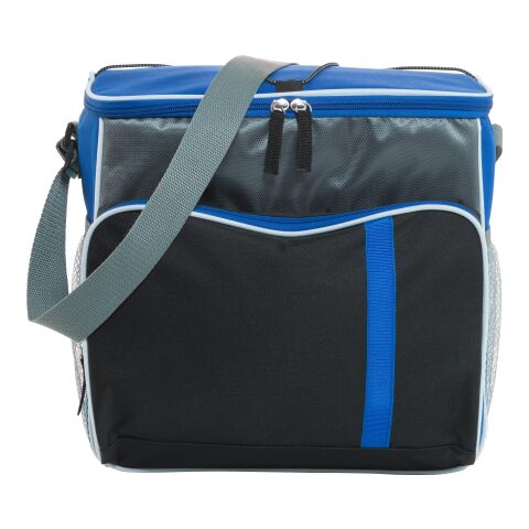 Sac isotherme zippé en polyester 600D. bleu cobalt | sans marquage | non disponible | non disponible
