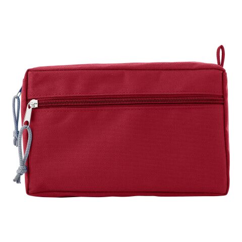 Trousse de toilette en rPET Natasha rouge