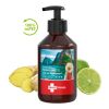 Distributeur 250 ml - Gel Douche Gingembre-Citron Vert - Body Label Brun | sans marquage