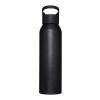 Bouteille Sky en aluminium avec poignée - 650&nbsp;ml Standard | Noir | sans marquage | non disponible | non disponible