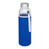 Bouteille Bodhi en verre et néoprène - 500&nbsp;ml Standard | bleu transparent | non disponible | sans marquage | non disponible | non disponible | non disponible