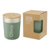 Mug Lagan de 300&nbsp;ml avec couvercle en bambou Standard | Vert | sans marquage | non disponible | non disponible