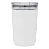 Gobelet en verre Bello de 420 ml avec paroi extérieure en plastique recyclé Standard | Blanc | Not applicable | sans marquage | non disponible | non disponible