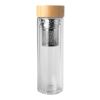 Bouteille à infusion Bailey en verre borosilicate de 400 ml avec couvercle en bambou Standard | Assortiment fluorescent | sans marquage | non disponible | non disponible
