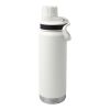 Bouteille avec isolation sous vide Fortis de 700 ml en cuivre et acier inoxydable recyclé certifié RCS Standard | Blanc | sans marquage | non disponible | non disponible