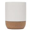 Mug Billie en céramique pour sublimation de 300 ml avec détails en liège et finition matte Standard | Blanc | sans marquage | non disponible | non disponible