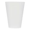 Gobelet Glastonbury en plastique réutilisable de 300 ml Standard | Blanc givré | sans marquage | non disponible | non disponible