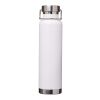Bouteille avec isolation sous vide Astra de 650 ml en cuivre et acier inoxydable recyclé certifié RCS Standard | blanc | sans marquage | non disponible | non disponible