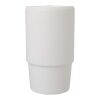 Mug Carter en céramique de 450 ml avec couvercle en plastique Standard | Blanc | sans marquage | non disponible | non disponible