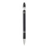 Stylo bille Kish avec finition argentée Standard | Noir | sans marquage | non disponible | non disponible