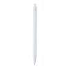Stylo bille Glen avec double injection recyclé RCS (encre bleue) blanc