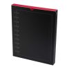 Agenda SMART avec couverture souple et système à disques noir