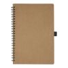Carnet Cobble A5 à spirales en carton recyclé avec papier de pierre Standard | Naturel | sans marquage | non disponible | non disponible