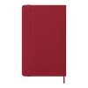Agenda L quotidien 12&nbsp;mois Moleskine à couverture rigide Standard | Rouge écarlate | sans marquage | non disponible | non disponible