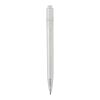 Stylo bille Thalaasa en plastique océanique Standard | Blanc | sans marquage | non disponible | non disponible