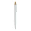 Stylo bille en aluminium recyclé Nooshin Standard | blanc | sans marquage | non disponible | non disponible