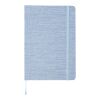 Carnet à couverture rigide A5 Ramona en coton Standard | Bleu clair | sans marquage | non disponible | non disponible | non disponible