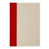 Carnet à couverture rigide A5 en plastique à base de canne à sucre Liliana Standard | Brick | sans marquage | non disponible | non disponible