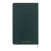 Carnet L Moleskine 100% VEGEA® Boa à couverture souple - ligné Vert | sans marquage | non disponible | non disponible