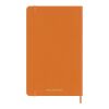 Carnet L Moleskine 100% VEGEA® Capri à couverture souple - ligné Standard | Orange | sans marquage | non disponible | non disponible