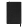 Agenda de poche hebdomadaire 12 mois Moleskine à couverture souple Standard | Noir | sans marquage | non disponible | non disponible