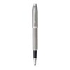 Coffret Parker IM Essentials comprenant un stylo roller et un stylo à bille - argenté noir