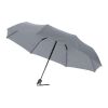 Parapluie 21.5" 3 sections ouverture fermeture automatique Alex Standard | Gris | sans marquage | non disponible | non disponible | non disponible