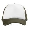 Casquette 5 panneaux Trucker Standard | Vert forêt-Blanc | sans marquage | non disponible | non disponible | non disponible