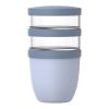 Pot repas Mepal Ellipse isotherme 3 pièces de 500&nbsp;ml + 2 x 200&nbsp;ml Bleu