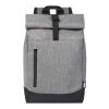 Sac à dos Hoss avec rabat enroulable pour ordinateur portable de 15,6" Standard | Gris-Noir | sans marquage | non disponible | non disponible | non disponible