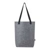 Sac shopping Felta avec large fond de 12 L en feutre recyclé certifié GRS Standard | Gris | sans marquage | non disponible | non disponible | non disponible