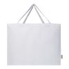 Grand sac shopping Odessa en coton recyclé 220 g/m² certifié GRS Standard | blanc | sans marquage | non disponible | non disponible | non disponible