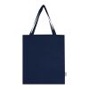Sac shopping à soufflets Odisha bio OCS 180&nbsp;g/m2 de 14&nbsp;L Standard | Marine | sans marquage | non disponible | non disponible | non disponible