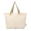 Sac shopping Sierra pliable en coton recyclé GRS 140&nbsp;g/m2 7&nbsp;L Standard | Naturel-Naturel | sans marquage | non disponible | non disponible | non disponible