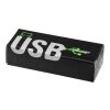 Clé USB rotative métallique 4Go Standard | noir | sans marquage | non disponible | non disponible | non disponible
