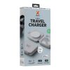 Chargeur de voyage Xtorm XWF21 sans fil 2-en-1 pliable de 15 W Standard | Gris | sans marquage | non disponible | non disponible