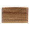 Ronds de serviette en bois d'acacia Napora Bois