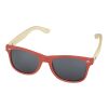 Lunettes de soleil Sun Ray en bambou Standard | Rouge | sans marquage | non disponible | non disponible
