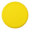 Frisbee en plastique recyclé Orbit Jaune | sans marquage | non disponible | non disponible