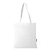 Sac shopping convention Zeus de 6 L non tissé recyclé certifié GRS Standard | blanc | sans marquage | non disponible | non disponible | non disponible