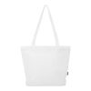 Sac shopping Panama de 20 L avec fermeture éclair recyclé certifié GRS Standard | blanc | sans marquage | non disponible | non disponible | non disponible